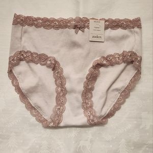 ✨️💕NWT Auden hipster cotton blend panties light purple XS S M